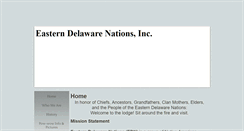 Desktop Screenshot of easterndelawarenations.org